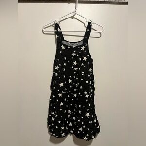 Black and white star dress